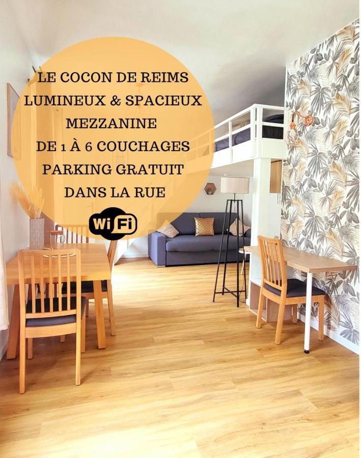Le Cocon De Reims /Wifi/Commerce /Av De Paris Exterior foto