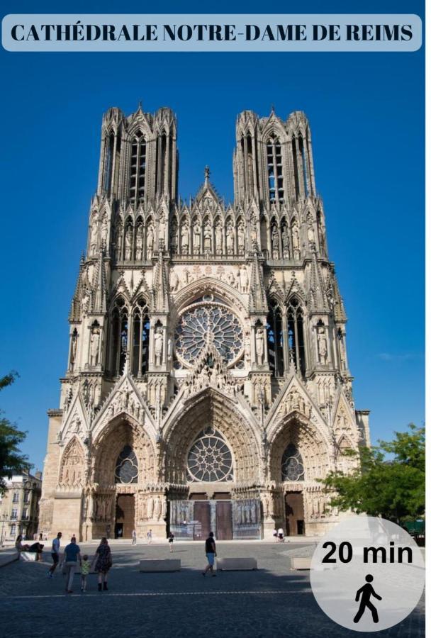 Le Cocon De Reims /Wifi/Commerce /Av De Paris Exterior foto