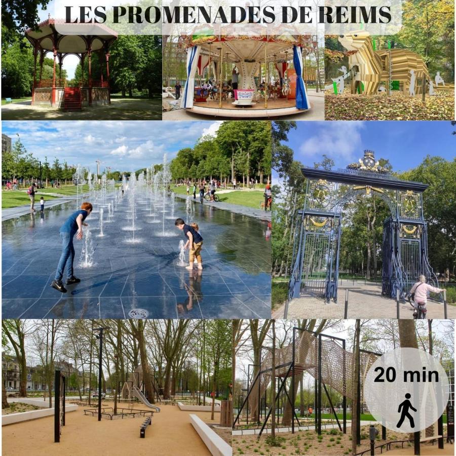 Le Cocon De Reims /Wifi/Commerce /Av De Paris Exterior foto